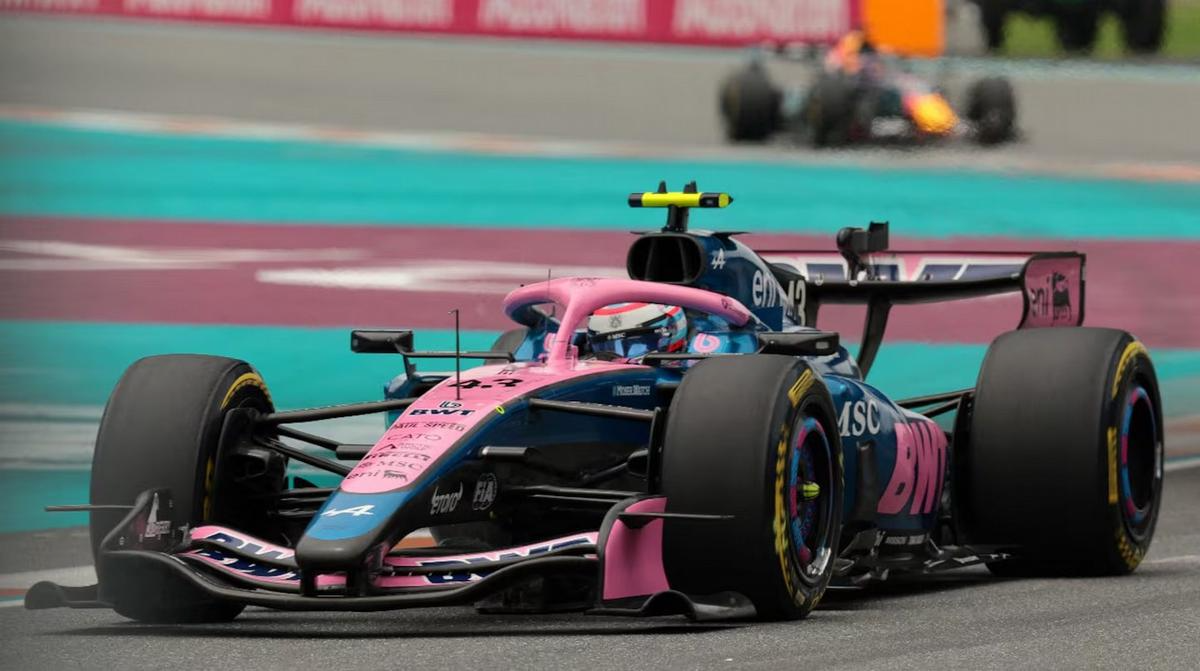 Colapinto finalizó séptimo en el GP de Miami por una sanción a Leclerc