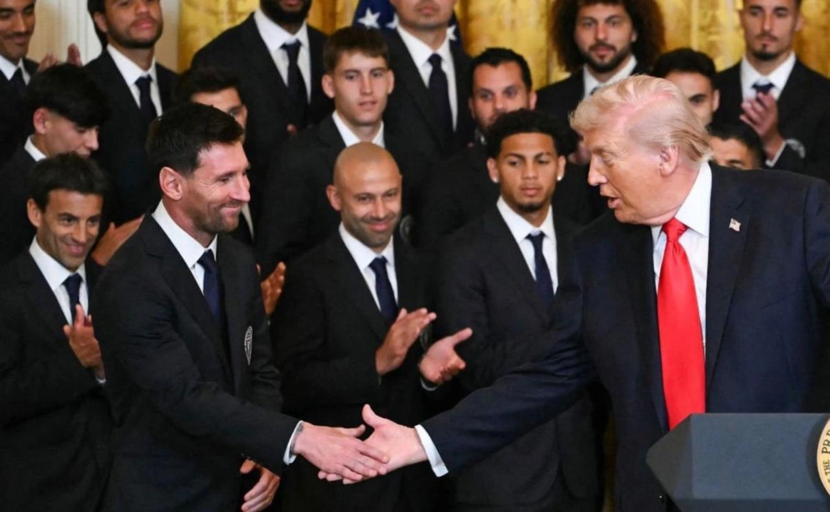 Trump recibió al Inter Miami y llenó de elogios a Messi: "Soy un gran fan"