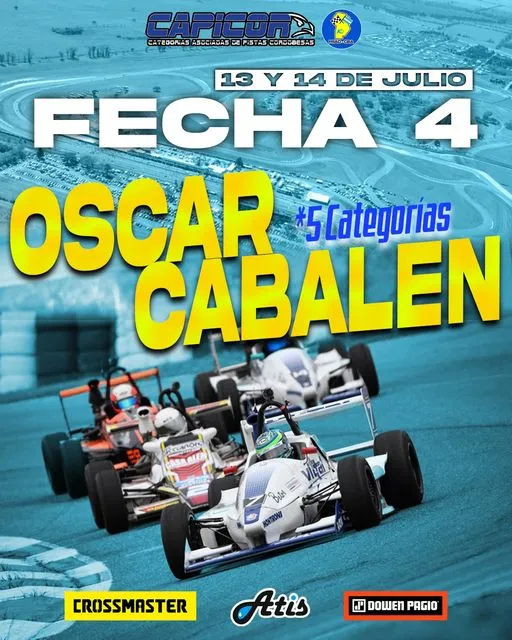 LA FORMULA 3 VUELVE AL RUEDO EN EL OSCAR CABALÉN