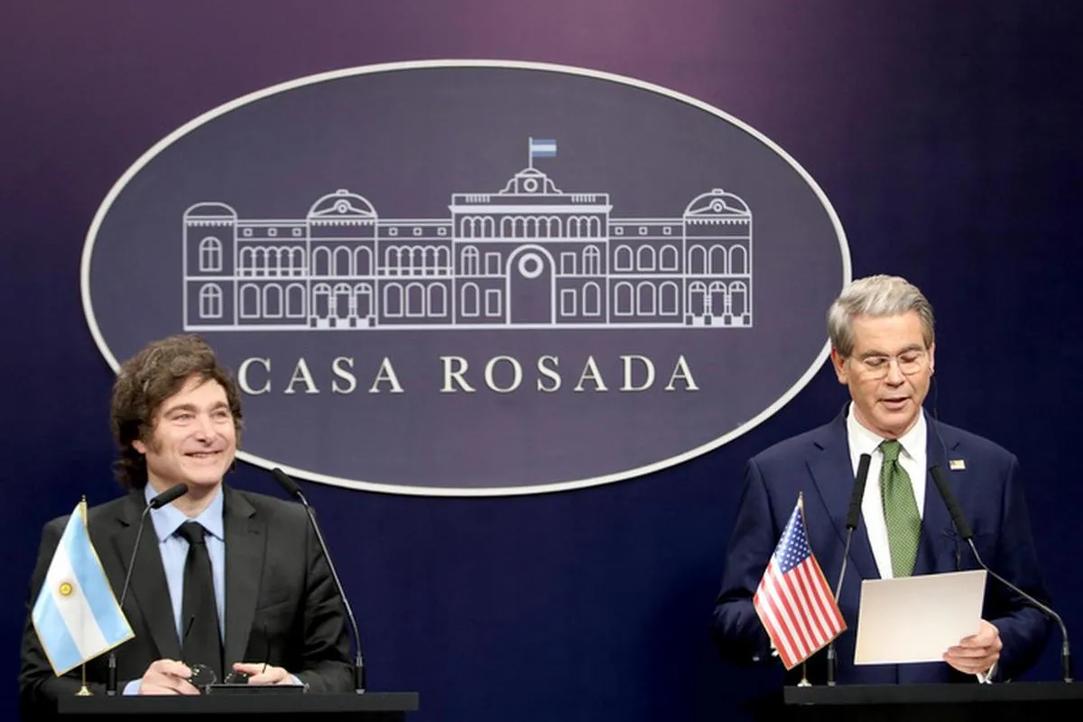 Argentina activó un primer tramo del swap con el Tesoro de Estados Unidos