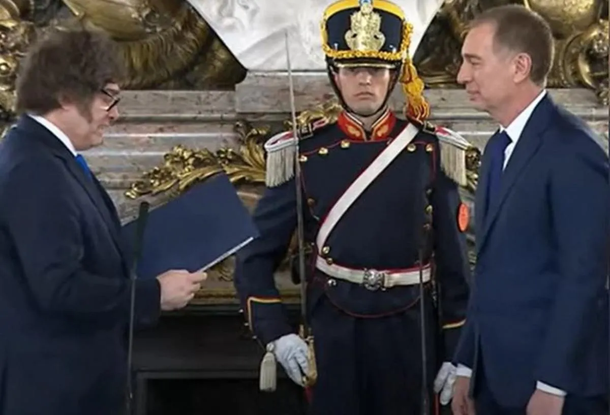 Diego Santilli juró como nuevo ministro del Interior en la Casa Rosada