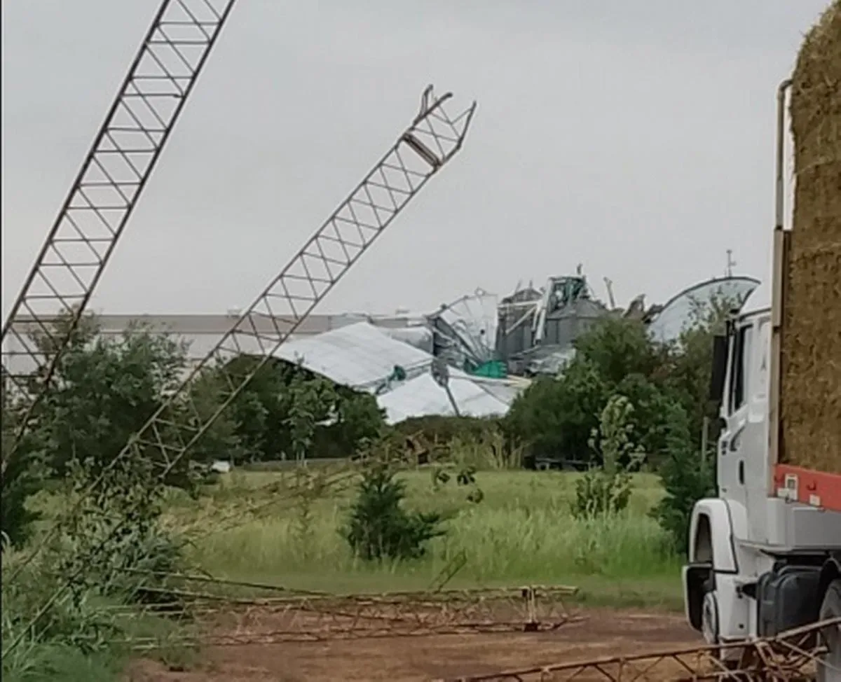 Temporal en Córdoba: en algunas zonas hubo vientos de hasta casi 200 km/h