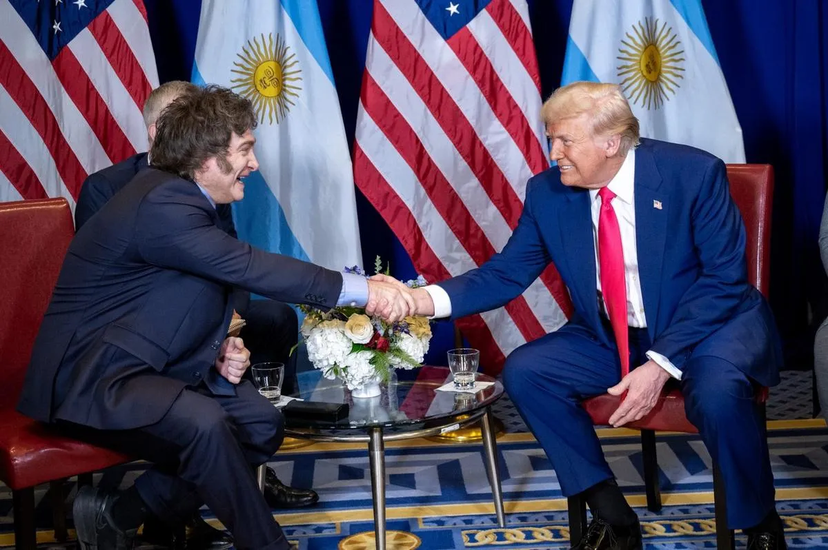 Milei y Trump se preparan para firmar acuerdo en el sorteo del Mundial 2026d