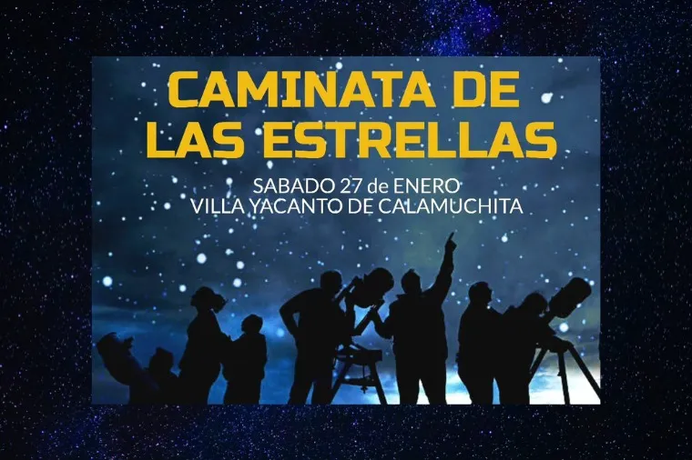 CAMINATA DE LAS ESTRELLAS EN VILLA YACANTO