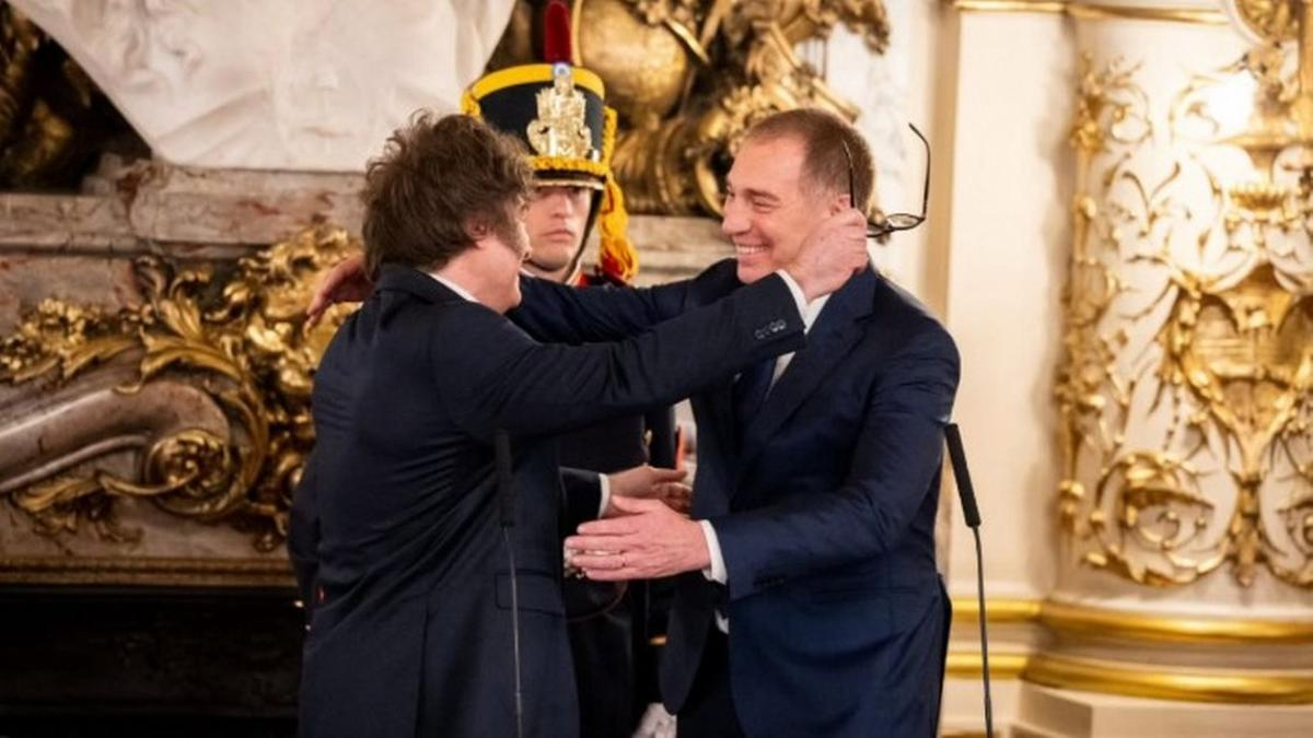 Milei confirmó a Diego Santilli como nuevo jefe de Gabinete
