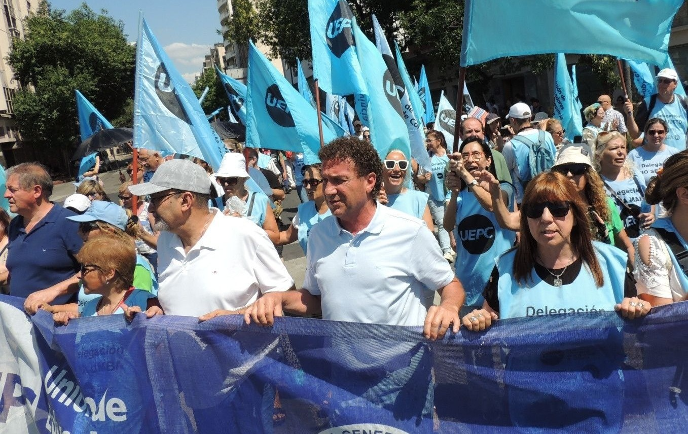 Paro docente: UEPC reclamó financiamiento y rechazó una reforma educativa
