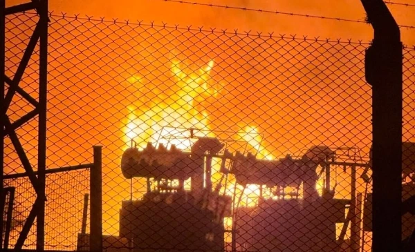 Incendio en una subestación eléctrica de Tolosa dejó a 45.000 usuarios sin luz