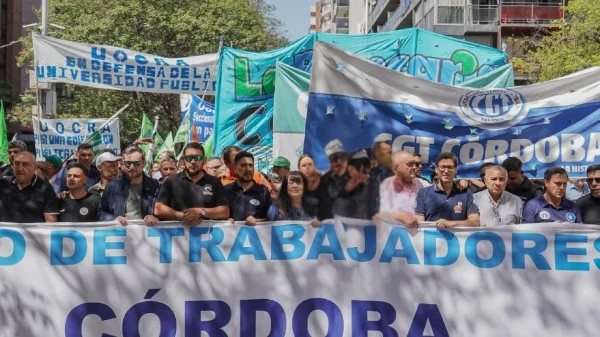 La CGT Regional Córdoba convocó a una jornada de protesta contra el rumbo económico