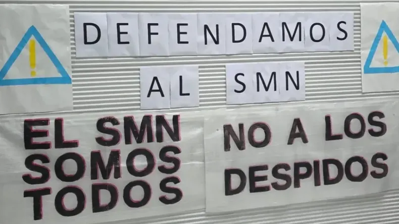 Preocupación por el futuro del Servicio Meteorológico Nacional